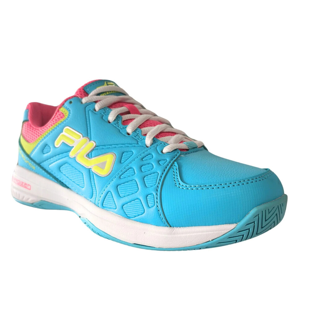 Fila Double Bounce 3 5PM00606-424 Sneakers Women's Blue Pickleball Shoes UWU85